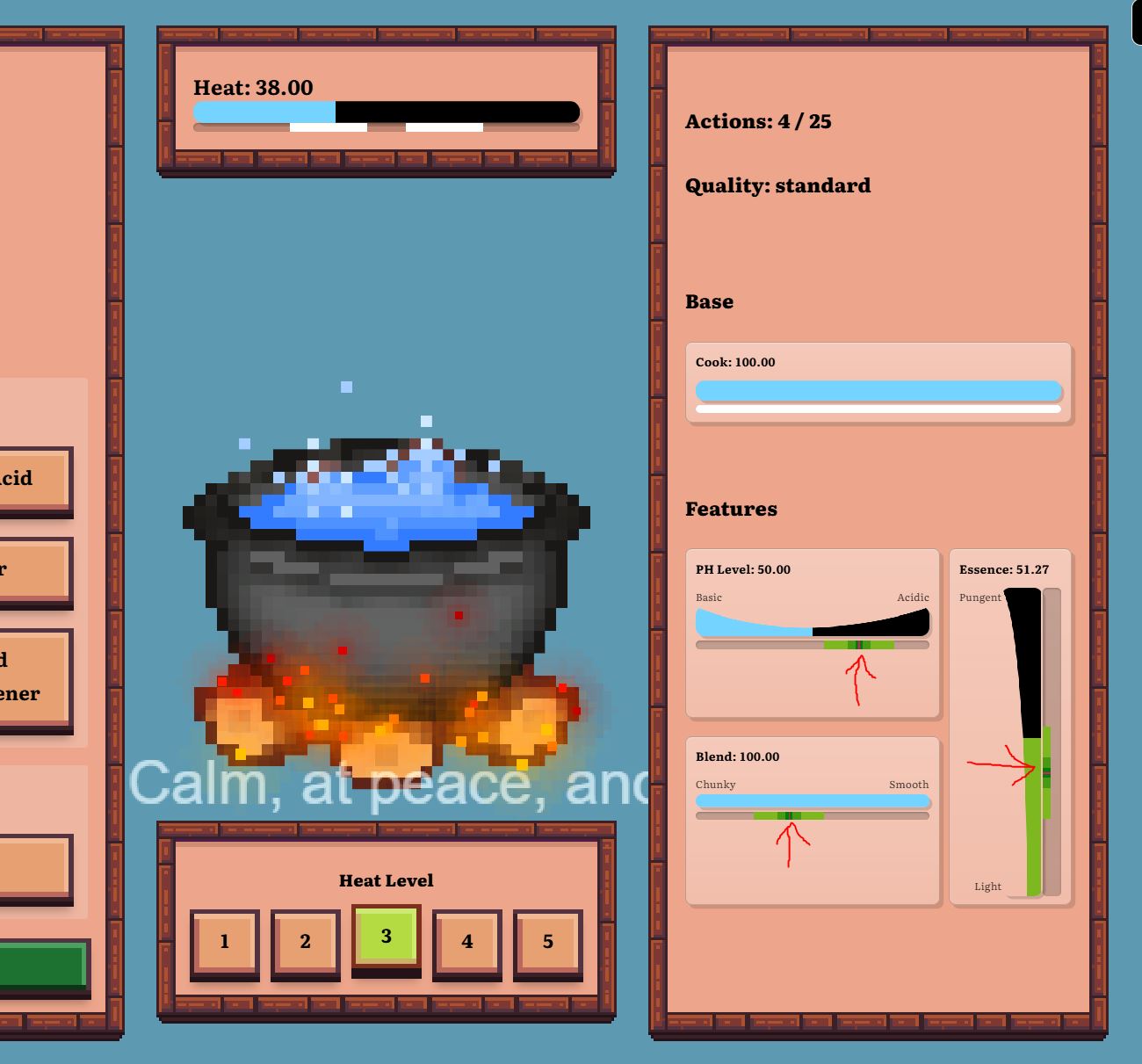 Line these Features up with their targets to craft better potions